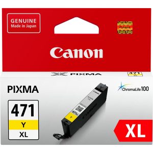 Canon-Ink-CLI-471 XL Y-MG5740/ MG7740/ TS5040/ TS6040/TS8040/ TS9040- Yield 715 Canon-Ink-CLI-471 XL Y-MG5740/ MG7740/ TS5040/ TS6040/TS8040/ TS9040- Yield 715