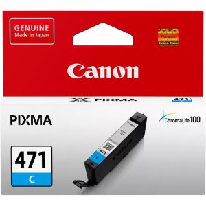 Canon-Ink-CLI-471 C-MG5740/ MG7740/ TS5040- Yield 345 Canon-Ink-CLI-471 C-MG5740/ MG7740/ TS5040- Yield 345