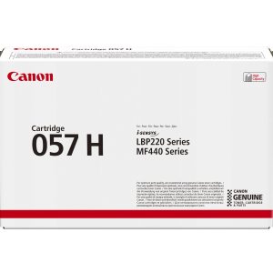 Canon-Toner- CRG 057 H BK-LBP233dw / LBP226dw / LBP228x / MF443dw / MF445dw / MF446x / MF449x - Yield 10 000
