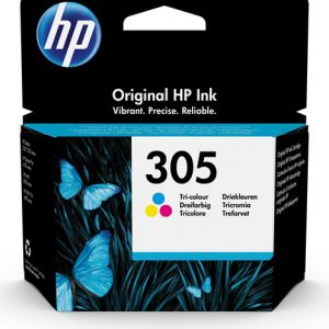 HP #305 Tri-Color Original Ink Cartridge - HP 2720/4120