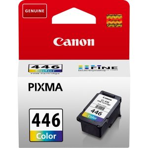 Canon-Ink-CL-446-iP2840, MG2440, MG2540, MG2540S, MG2545, MG2940, MG3040, MX494, TS3140- Yield 180