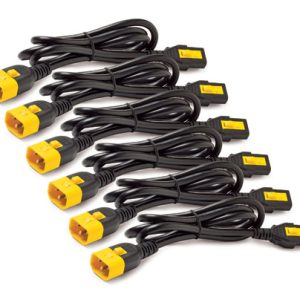 APC Power Cord Kit (6 ea) Locking C13 to C APC Power Cord Kit (6 ea) Locking C13 to C