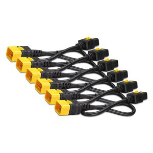 APC Power Cord Kit 6ea Locking C19 to C20 APC Power Cord Kit 6ea Locking C19 to C20