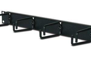 APC 1U Horizontal Cable Organizer Black
