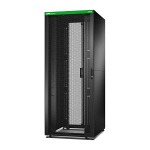 APC Easy Rack 800mm/42U/800mm with Roof, Side panel,castors,feet and 4 Brackets, No Bottom, black
